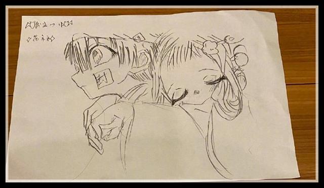 一拳超人:绘画作者村田展示女儿作品,网友表示漫画业界后继有人