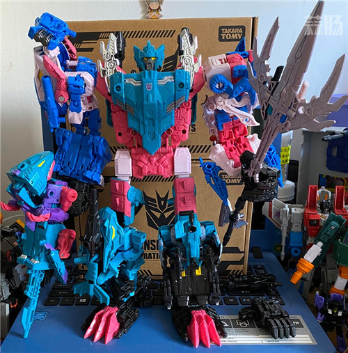 变形金刚世代精选海底狂魔狂咬诱杀发售 完整组合形态放出