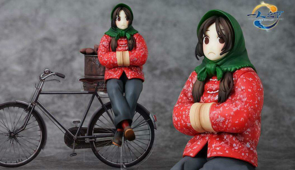 国漫手办讲究好看,比如肖凝儿,哥们看完背影就说他好了