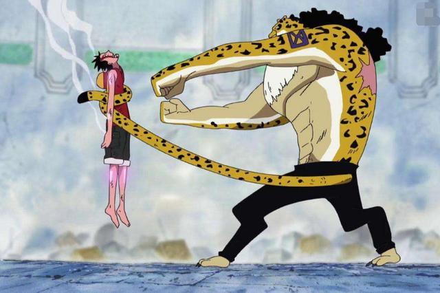 路飞在司法岛艰难打败CP9路奇,摇身一变CP0,路飞再遇已不是对手