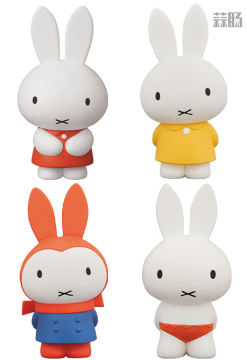 MEDICOM TOY推出米菲兔65周年纪念四件套手办