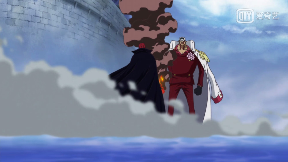 赤犬敢打白胡子却不敢动红发,难道红发香克斯更强?