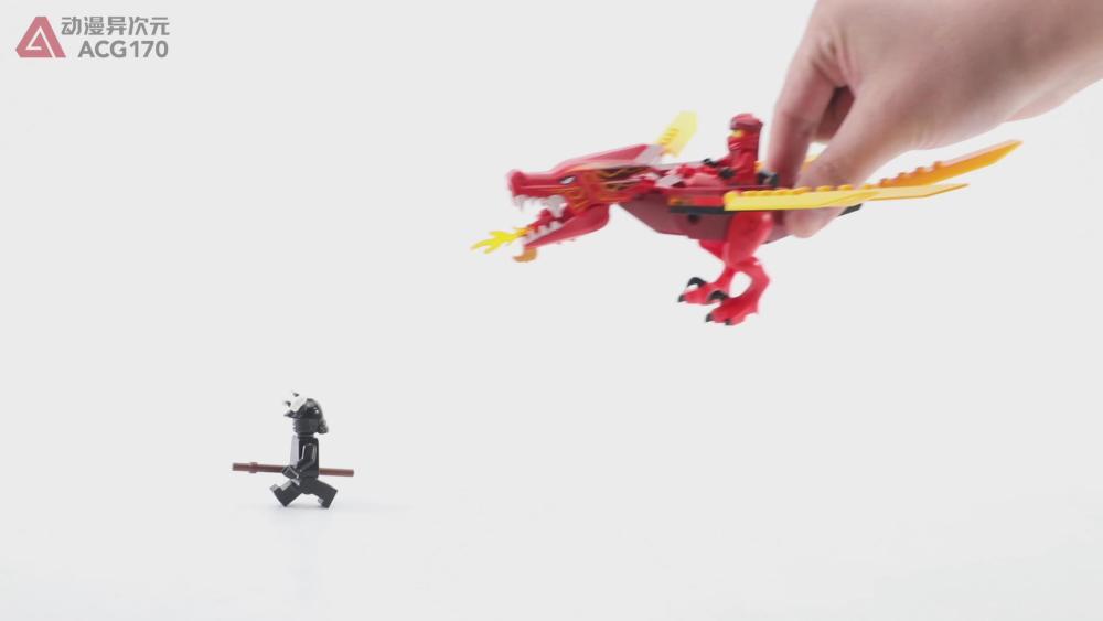 乐高积木 幻影忍者 71701 凯的火焰神龙 图文评测