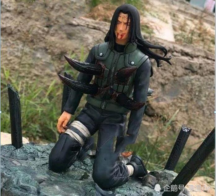 火影:忍者之死变成手办,自来也太虐心,他被一朵花抢镜