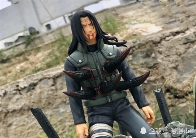 火影:忍者之死变成手办,自来也太虐心,他被一朵花抢镜