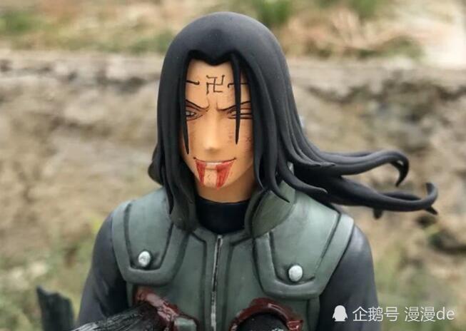 火影:忍者之死变成手办,自来也太虐心,他被一朵花抢镜