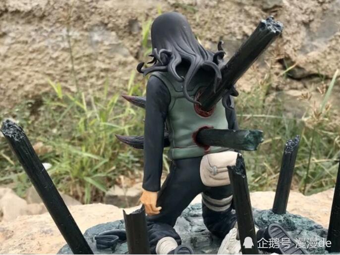 火影:忍者之死变成手办,自来也太虐心,他被一朵花抢镜