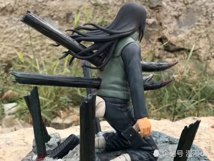 火影:忍者之死变成手办,自来也太虐心,他被一朵花抢镜