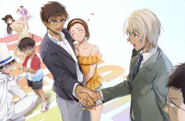 柯南男神群像,哪位是你的NO.1?高中生组合,还是黑衣组织众帅哥