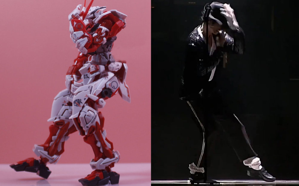 B站上的定格动画,新一代的高达毁灭者