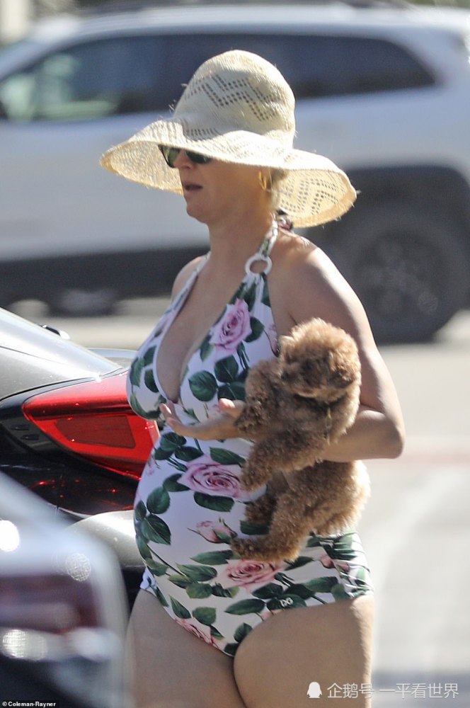 凯蒂·佩里挺孕肚现身海滩,奥兰多·布鲁姆打赤膊忙着讨好岳父