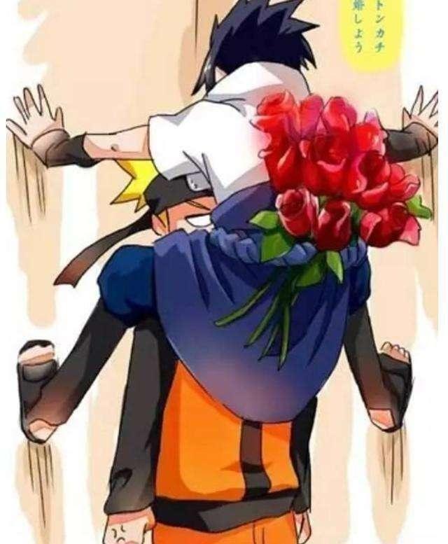 火影忍者也玩壁咚,鹿丸的方式有点甜,佐助笑到我了