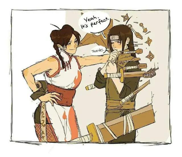 火影忍者也玩壁咚,鹿丸的方式有点甜,佐助笑到我了