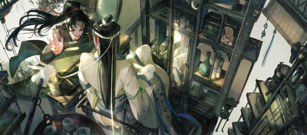 魔道祖师:蓝忘机问灵十三载,夜里究竟如何过?或许只有兔子知道