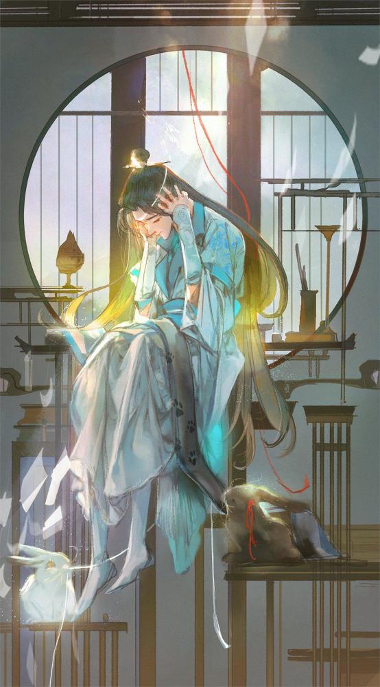 魔道祖师:蓝忘机问灵十三载,夜里究竟如何过?或许只有兔子知道