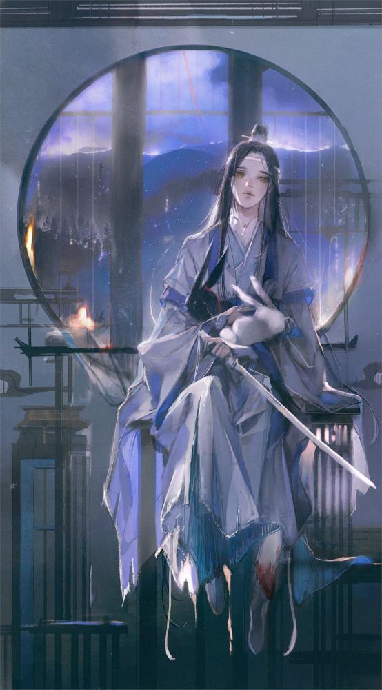 魔道祖师:蓝忘机问灵十三载,夜里究竟如何过?或许只有兔子知道