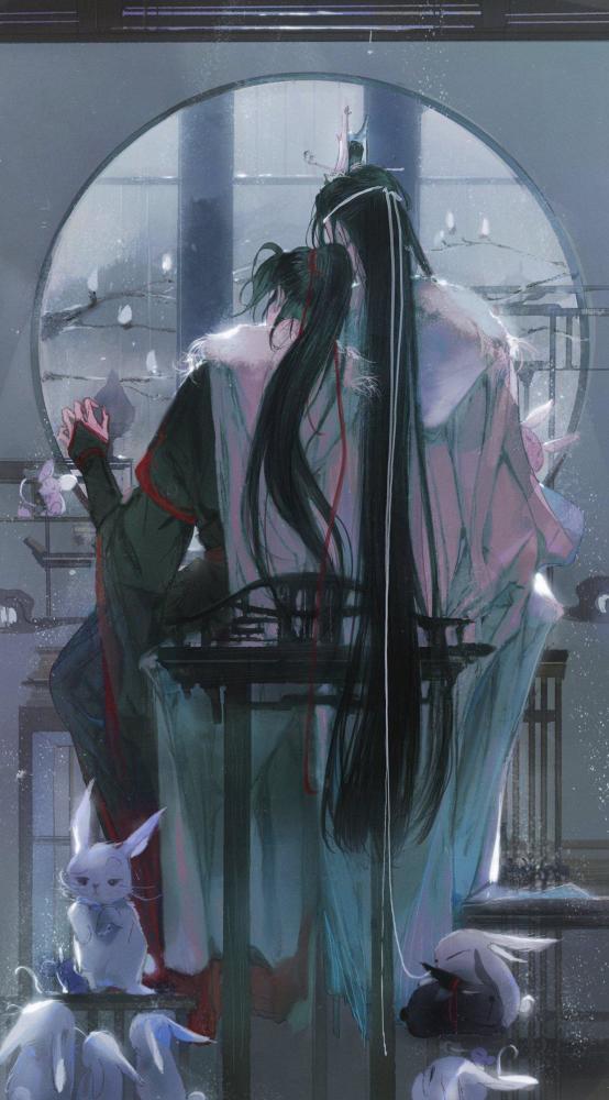 魔道祖师:蓝忘机问灵十三载,夜里究竟如何过?或许只有兔子知道