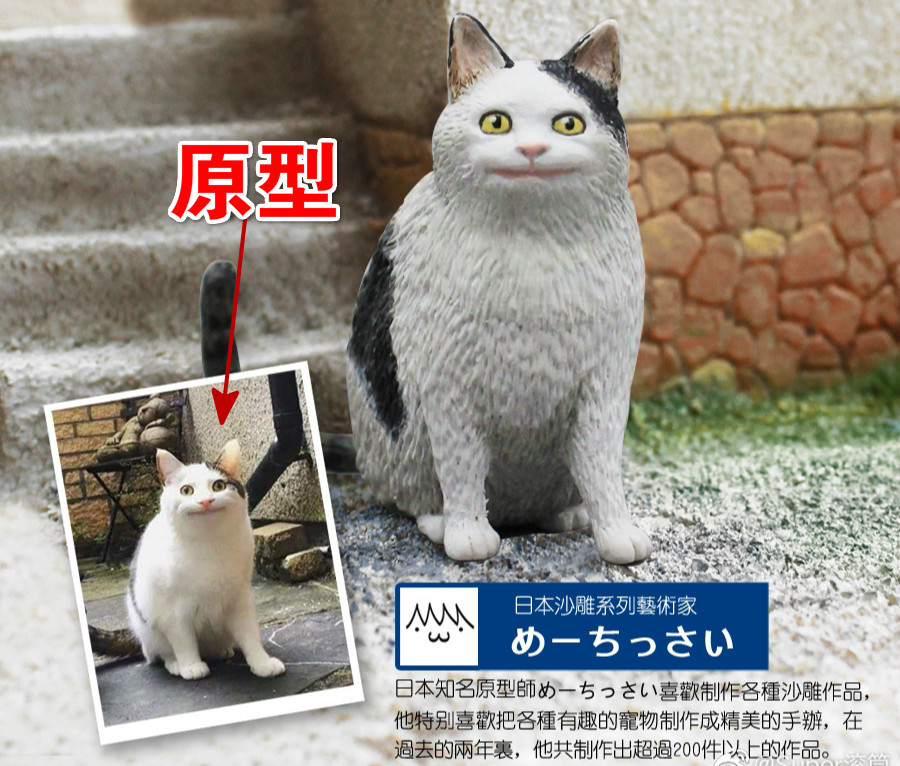 原来沙雕手办也有春天,当你看了肥猫和微笑猫,保证让你心情愉悦