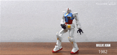 B站上的定格动画,新一代的高达毁灭者