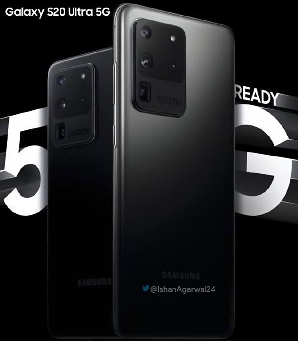 三星Galaxy S20 Ultra 5G版海报泄露