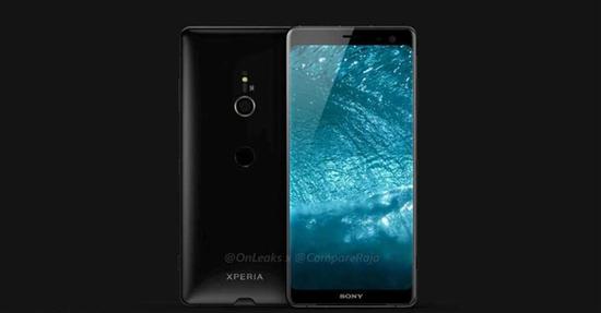 索尼XZ3渲染图:继续18:9全面屏