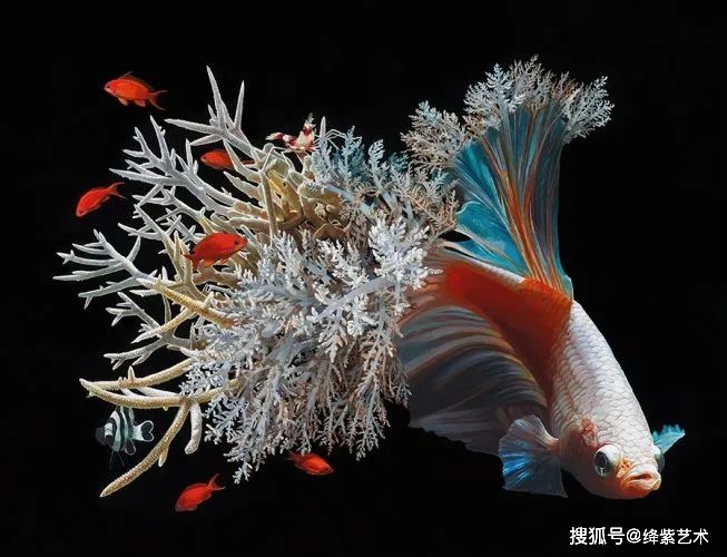 一幅超写实绘画,被人们误以为是PS图片,还闹出好几个笑话