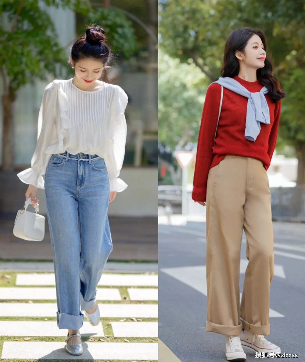 【时尚】【转】入秋之后,火了一种“氧气感”穿搭:清新减龄又养眼,真的好美