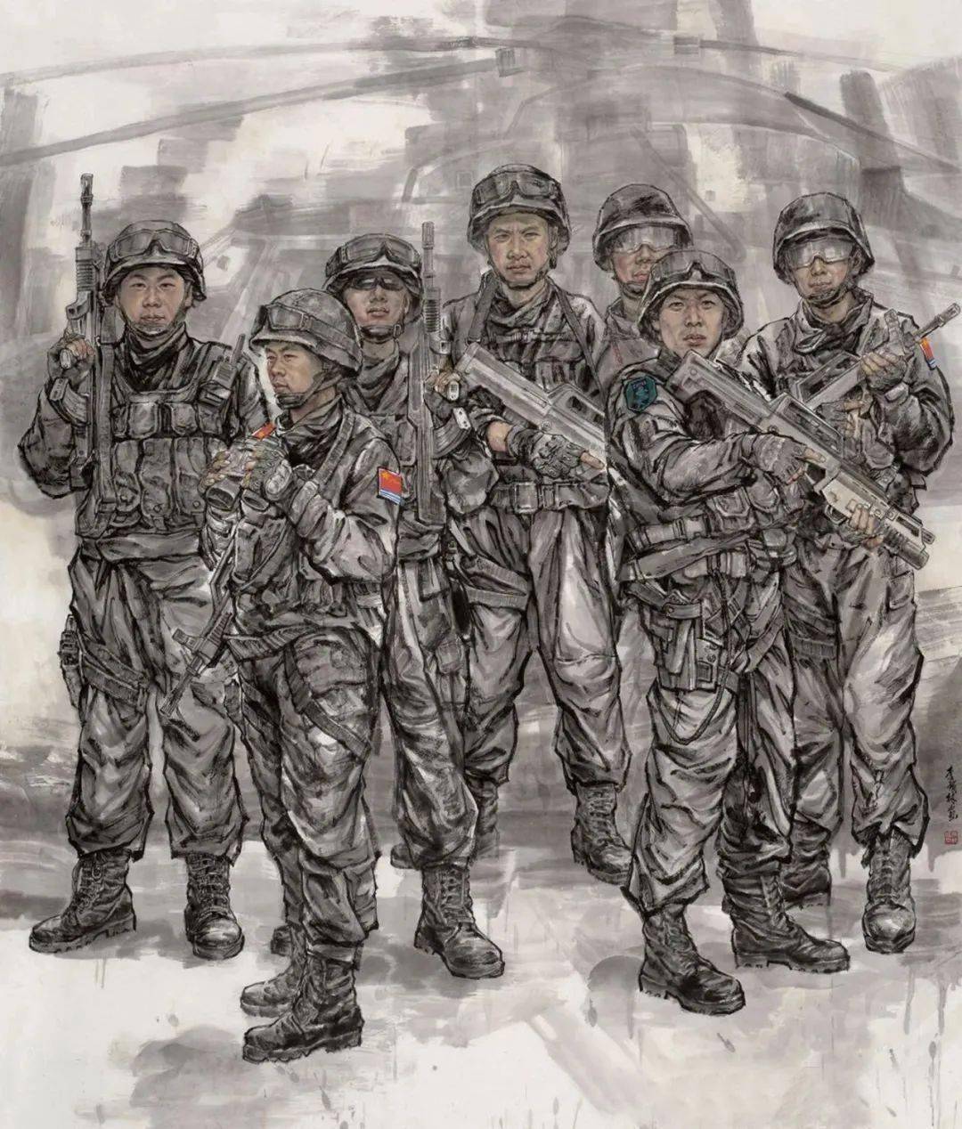 【名家风采】 执着水墨 一路高歌 ——人物画家李铁林印象