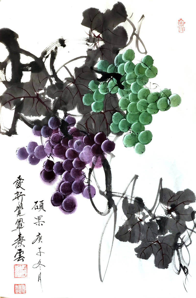 爱新觉罗燾云书画作品欣赏