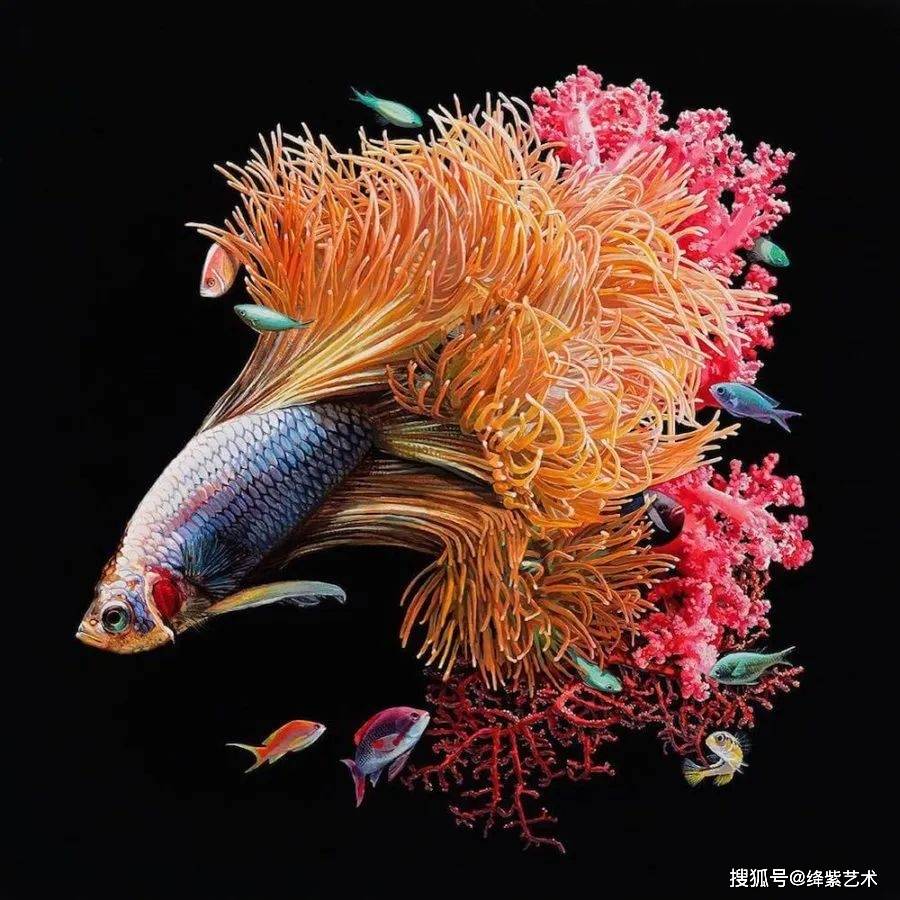 一幅超写实绘画,被人们误以为是PS图片,还闹出好几个笑话