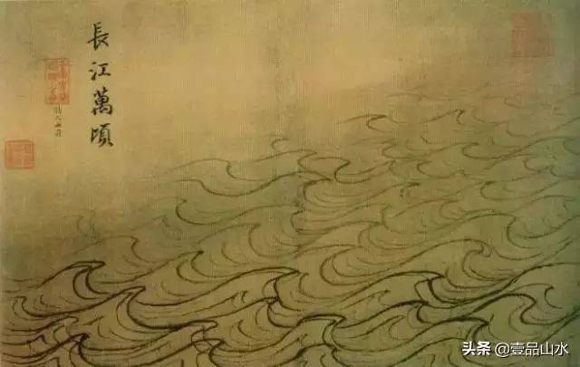 历代名家笔下的水,云蒸霞蔚、气象万千