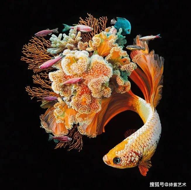 一幅超写实绘画,被人们误以为是PS图片,还闹出好几个笑话