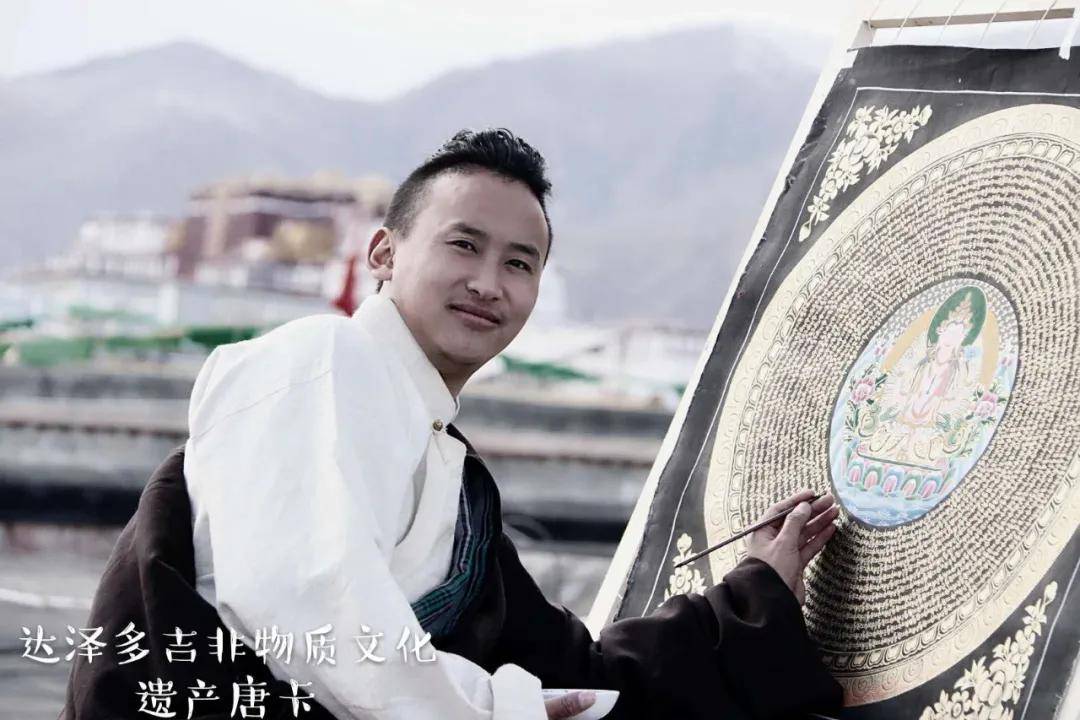 国家级非遗大师 【达泽多吉】讲解西藏唐卡五大画派