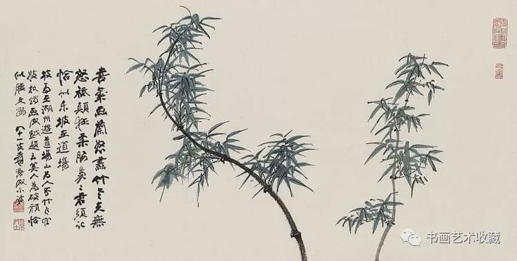 国画欣赏:张大千 花鸟作品选