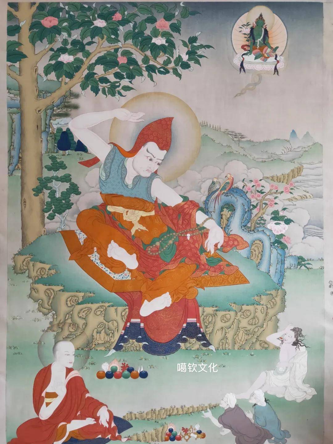 国家级非遗大师 【达泽多吉】讲解西藏唐卡五大画派