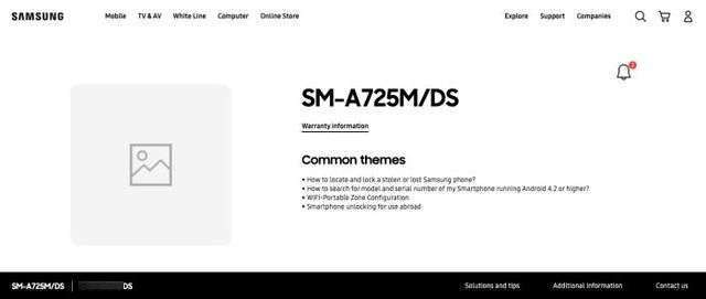 Galaxy A72获认证:5000mAh电池+25W快充