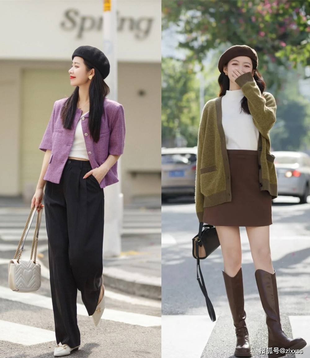 【时尚】【转】入秋之后,火了一种“氧气感”穿搭:清新减龄又养眼,真的好美