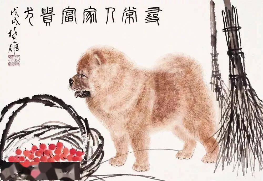 这画,“乡土味” 特浓
