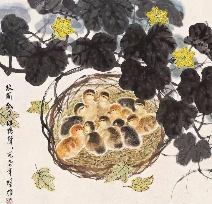 这画,“乡土味” 特浓