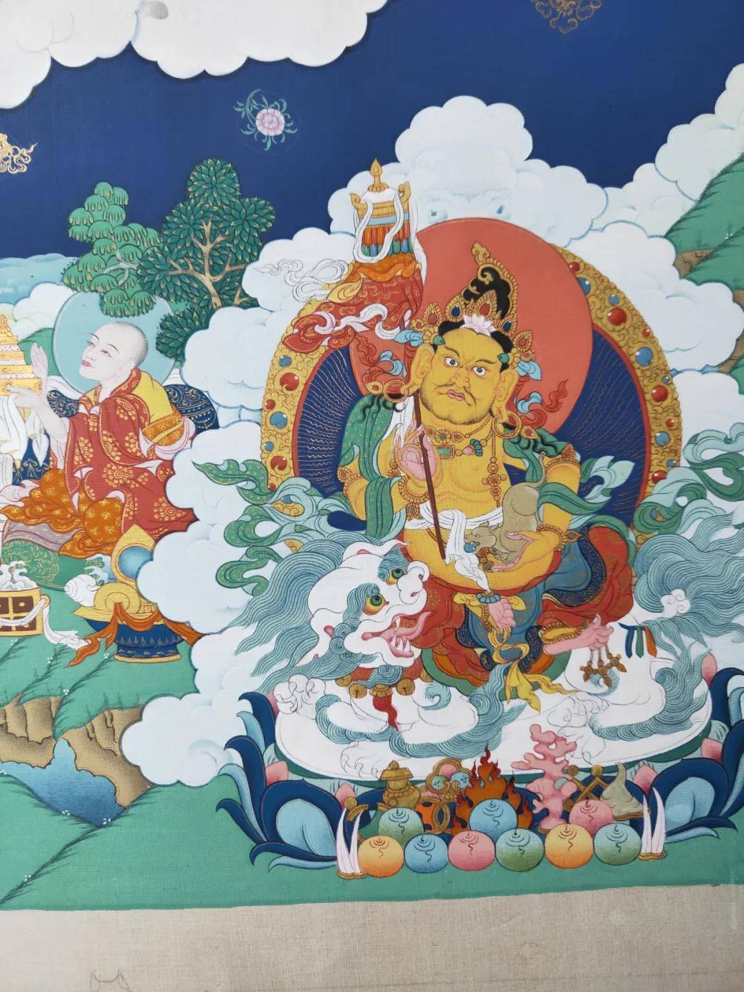国家级非遗大师 【达泽多吉】讲解西藏唐卡五大画派