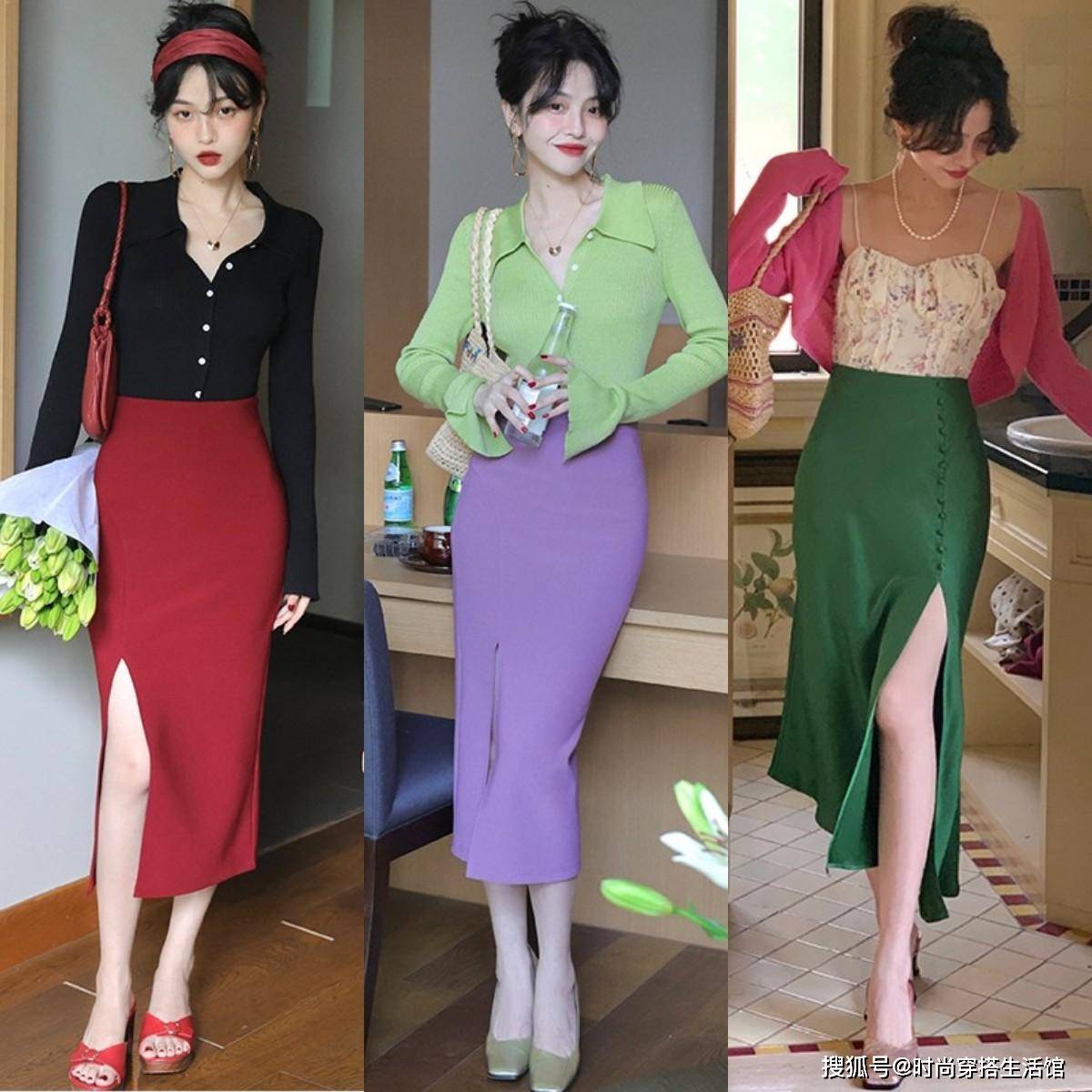 【花资】【转】立秋后火了一种穿法,叫:开衫+裙子,洋气显瘦不说,回头率超高