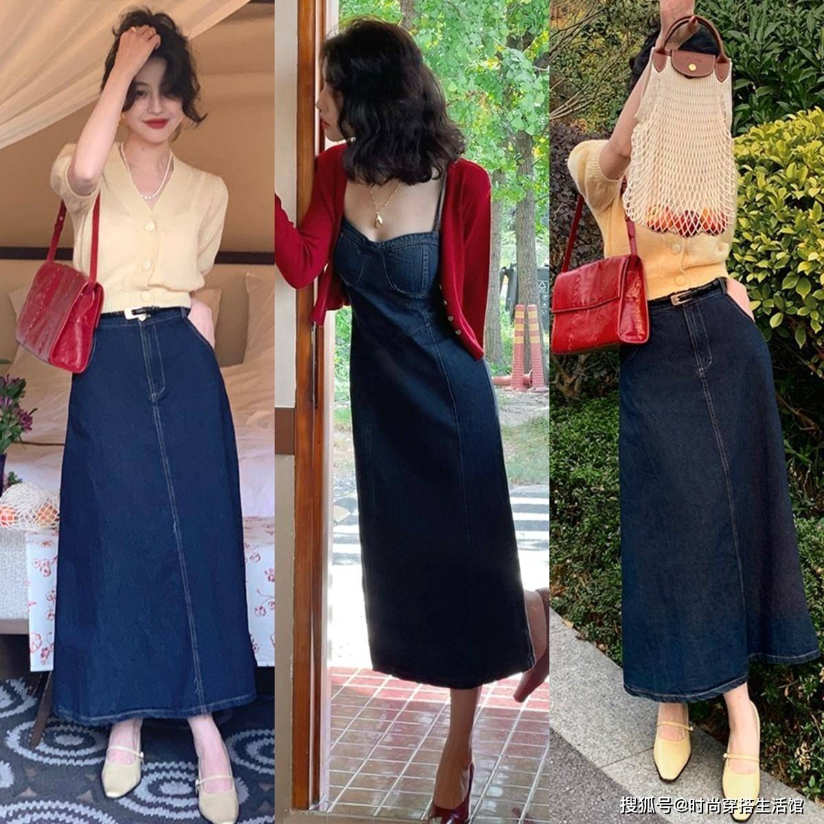 【花资】【转】立秋后火了一种穿法,叫:开衫+裙子,洋气显瘦不说,回头率超高