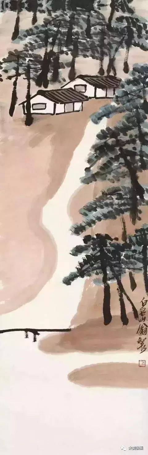齐白石最具诗情画意山水画50幅!