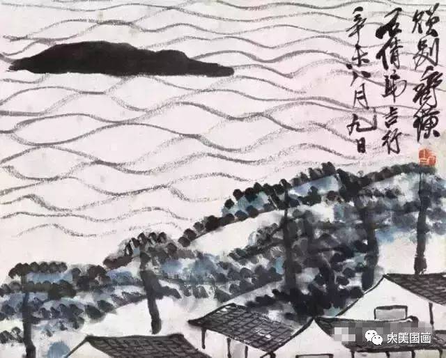 齐白石最具诗情画意山水画50幅!