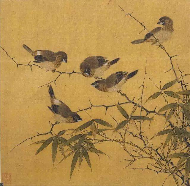 兩 宋 花 鳥 畫 中 最 美 的 那 些 小 鳥