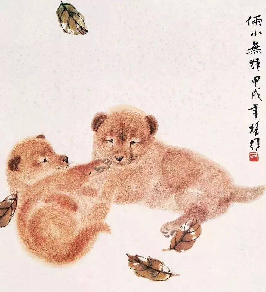 这画,“乡土味” 特浓