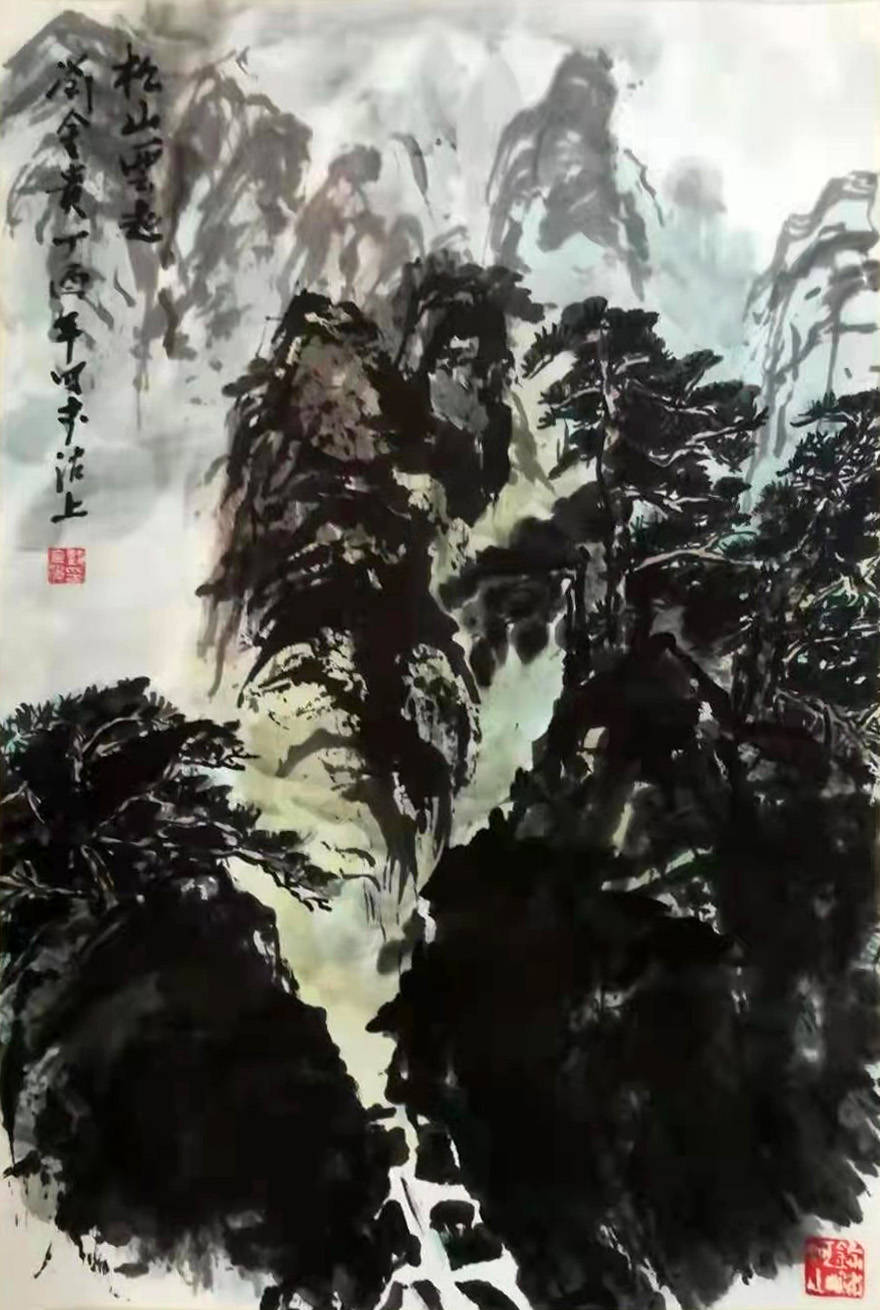 翠碧撷英一刘金贵先生艺术人生