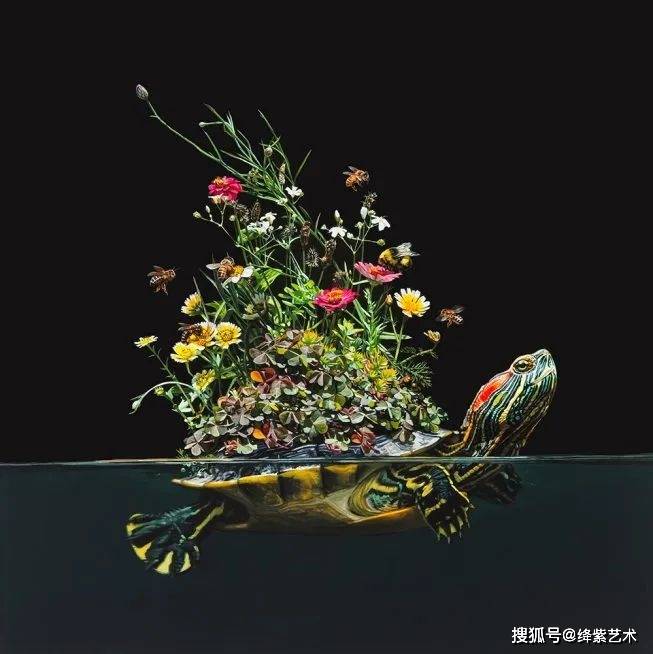 一幅超写实绘画,被人们误以为是PS图片,还闹出好几个笑话