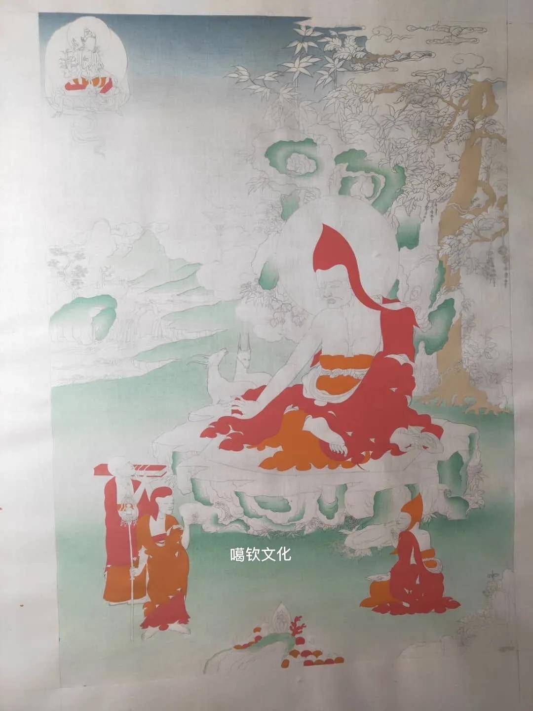 国家级非遗大师 【达泽多吉】讲解西藏唐卡五大画派
