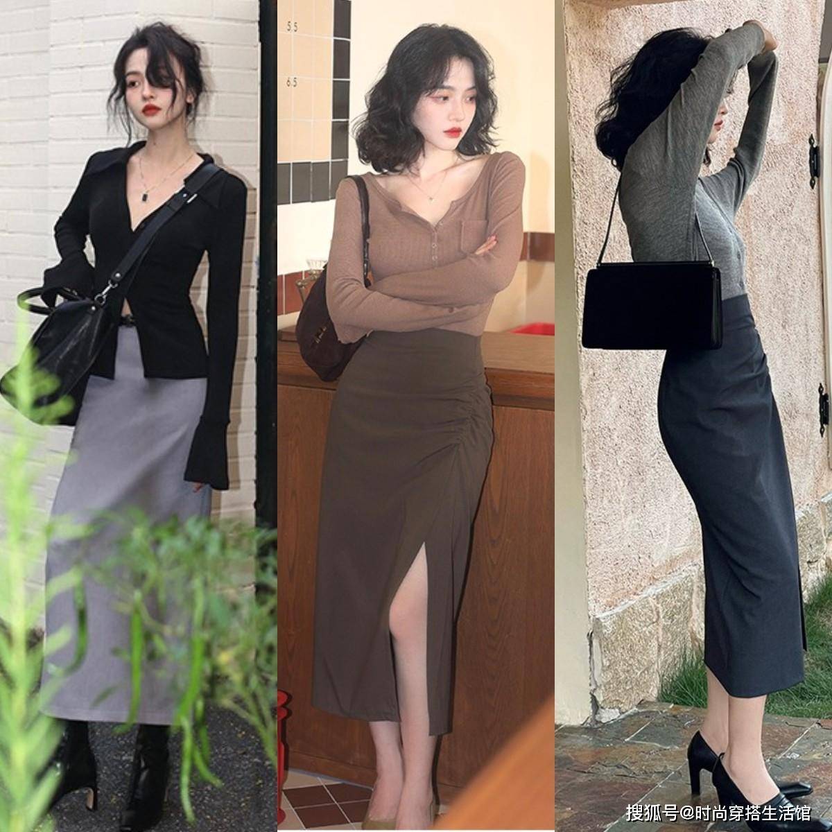 【花资】【转】立秋后火了一种穿法,叫:开衫+裙子,洋气显瘦不说,回头率超高